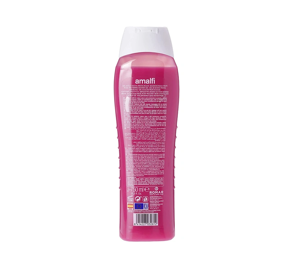 Amalfi Dermo Care Shower Gel, Red Berries - 750 ml thumbnail 2