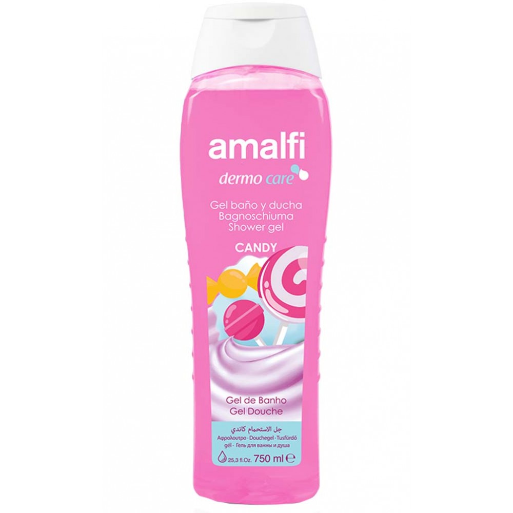 Amalfi Dermo Care Shower Gel, Candy - 750 ml thumbnail 1