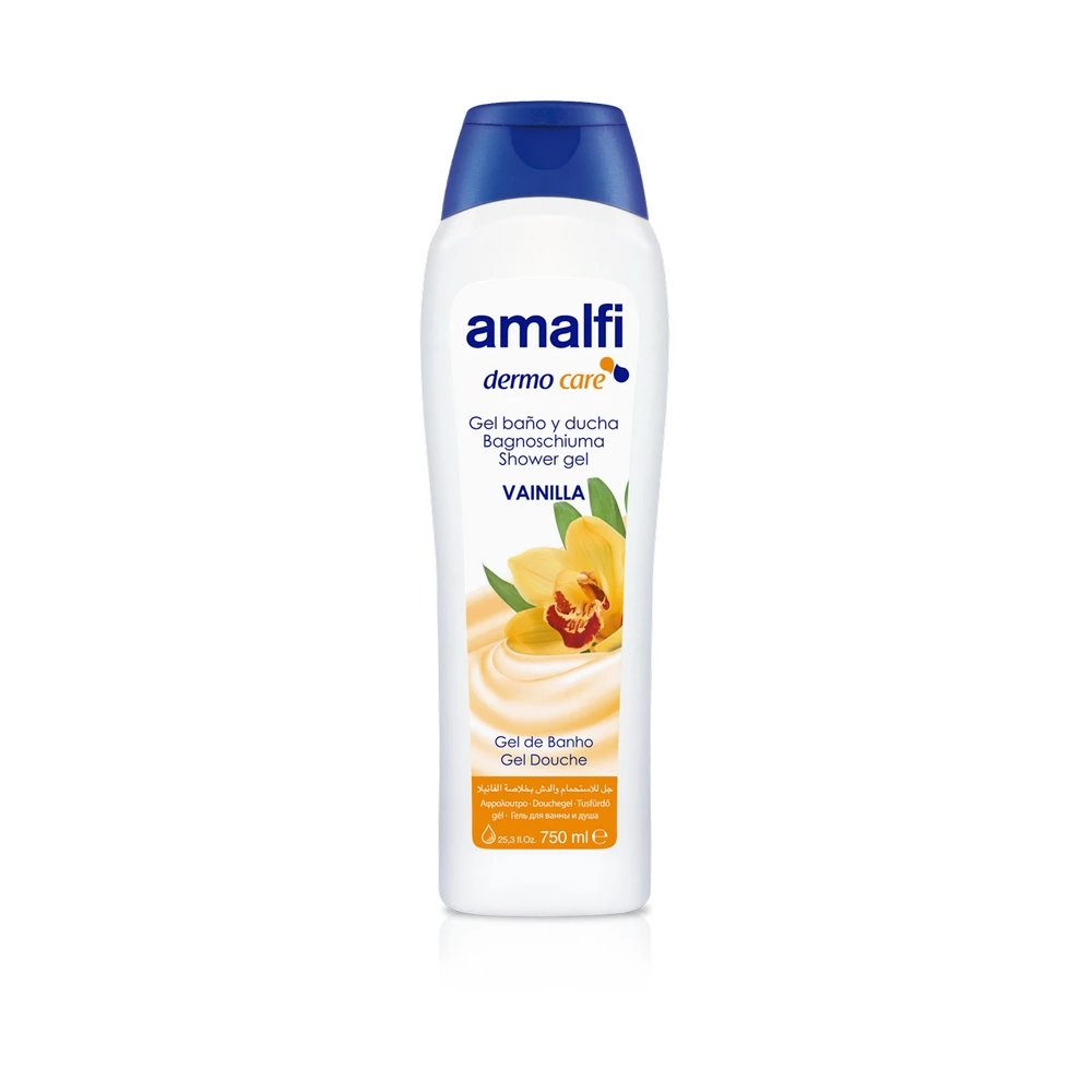 Amalfi Dermo Care Shower Gel, Vanilla - 750 ml thumbnail 1