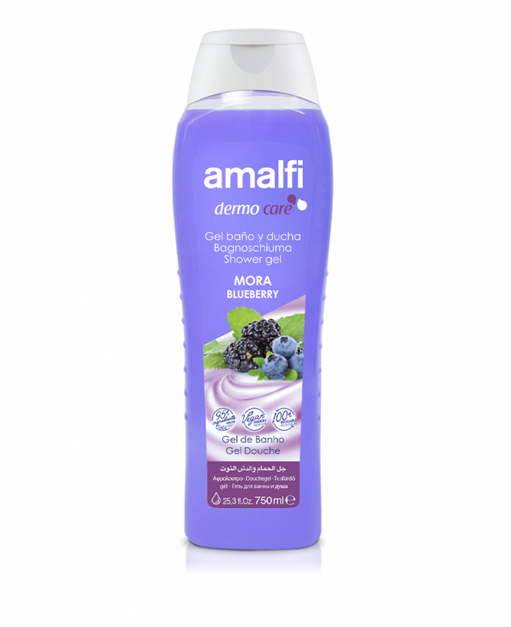 Amalfi Dermo Care Shower Gel, Blackberry - 750 ml thumbnail 1