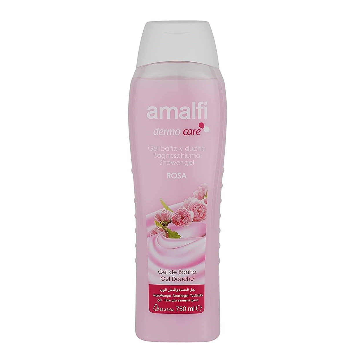 Amalfi Dermo Care Shower Gel, Gentle Rosa - 750 ml thumbnail 1