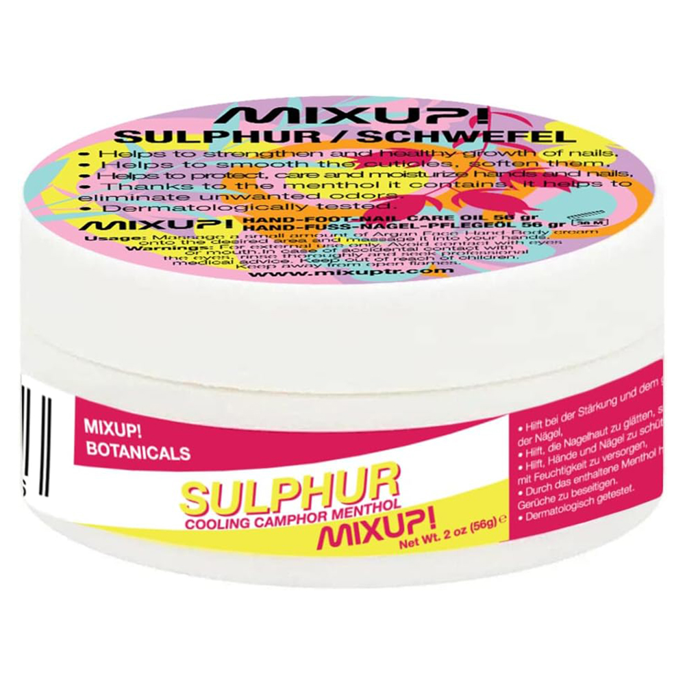 MIXUP! Sulphur Nail & Foot Care Cream - 56 g thumbnail 1