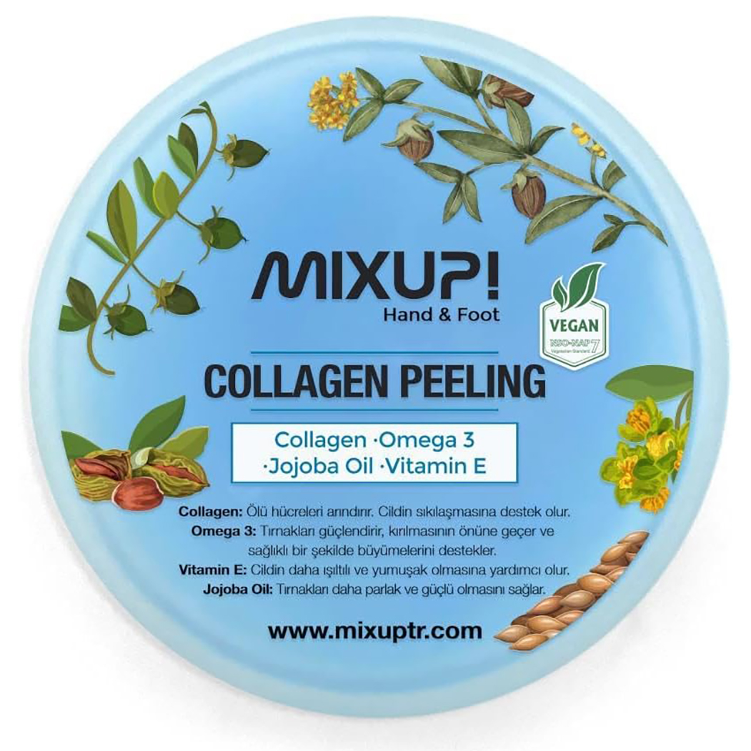 MIXUP! Omega 3 & Jojoba Oil Collagen Peeling Treatment - 300 g thumbnail 2