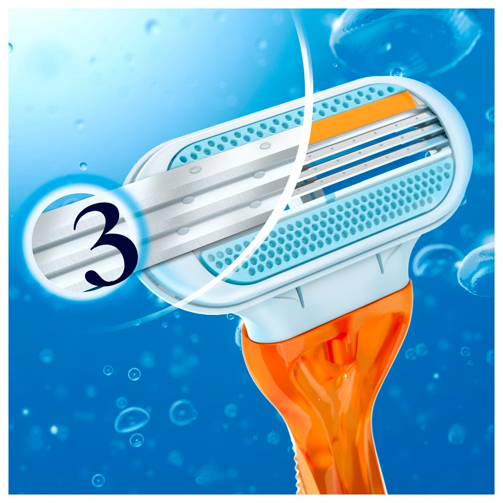 Gillette Riviera Disposable Razor - 2 pcs thumbnail 3