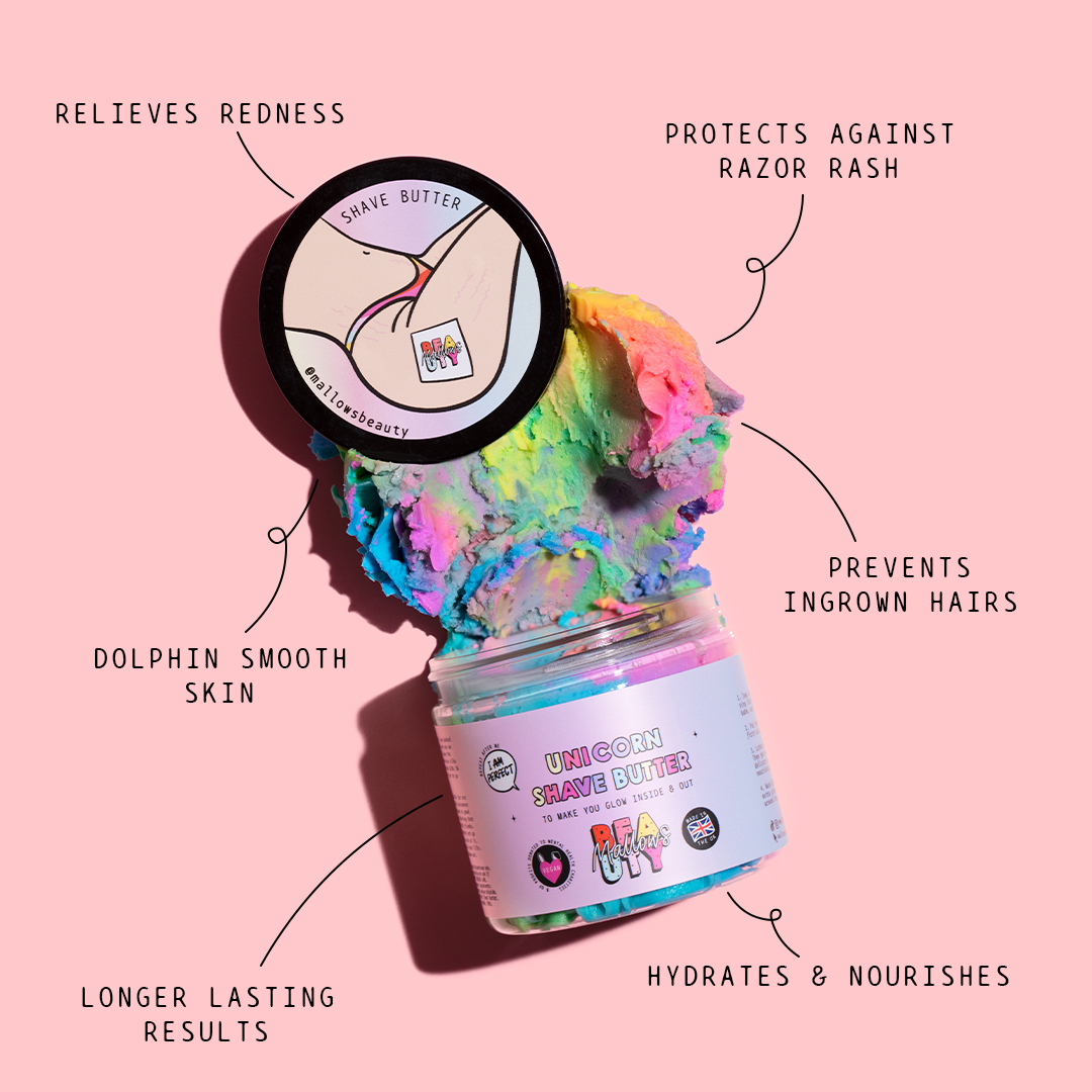 Mallows Beauty Unicorn Shave Butter
 - 150 g thumbnail 4