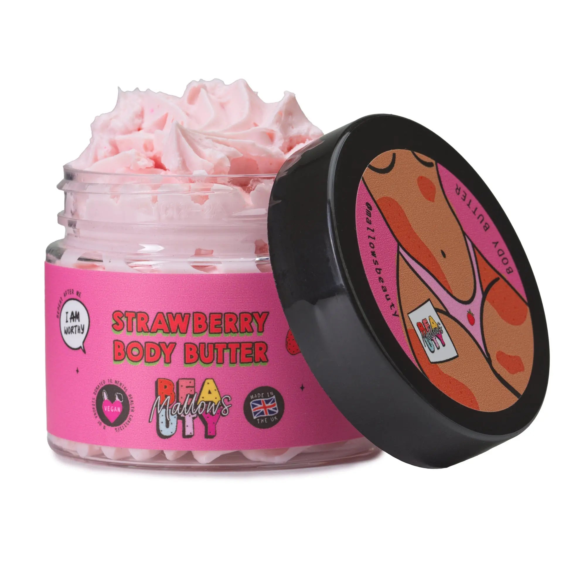 Mallows Beauty Strawberry Shave butter
 - 150 g thumbnail 1
