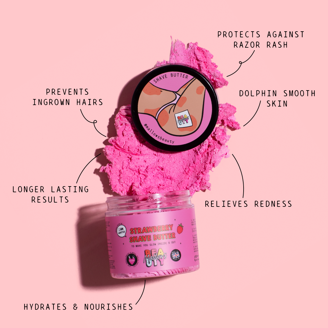 Mallows Beauty Strawberry Shave butter
 - 150 g thumbnail 3