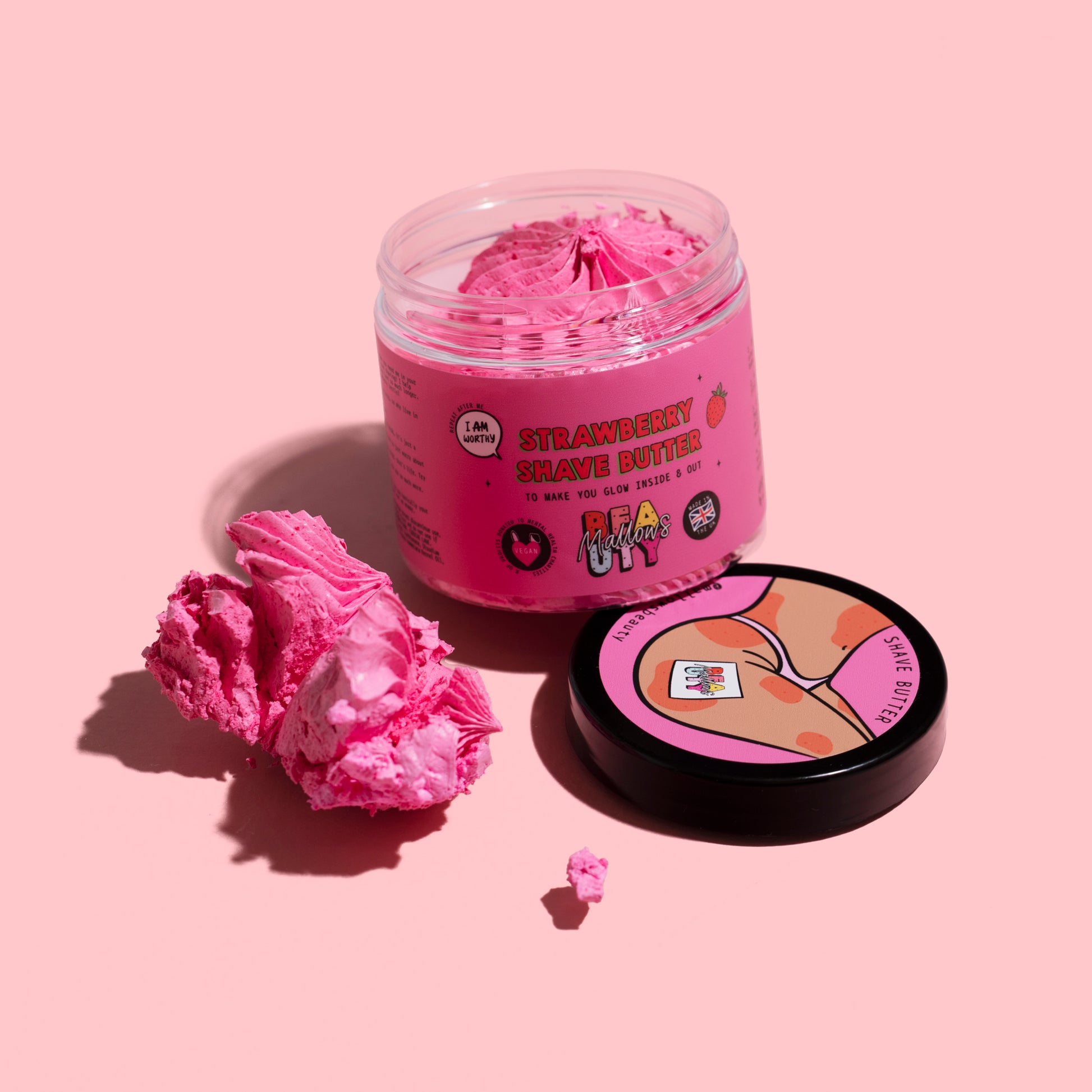Mallows Beauty Strawberry Shave butter
 - 150 g thumbnail 4