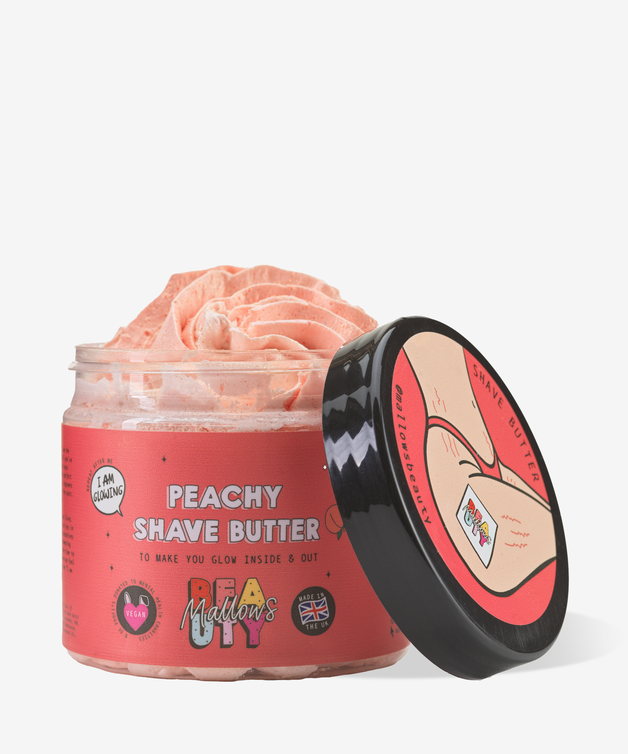 Mallows Beauty Peachy Shave Butter
 - 150 g thumbnail 1