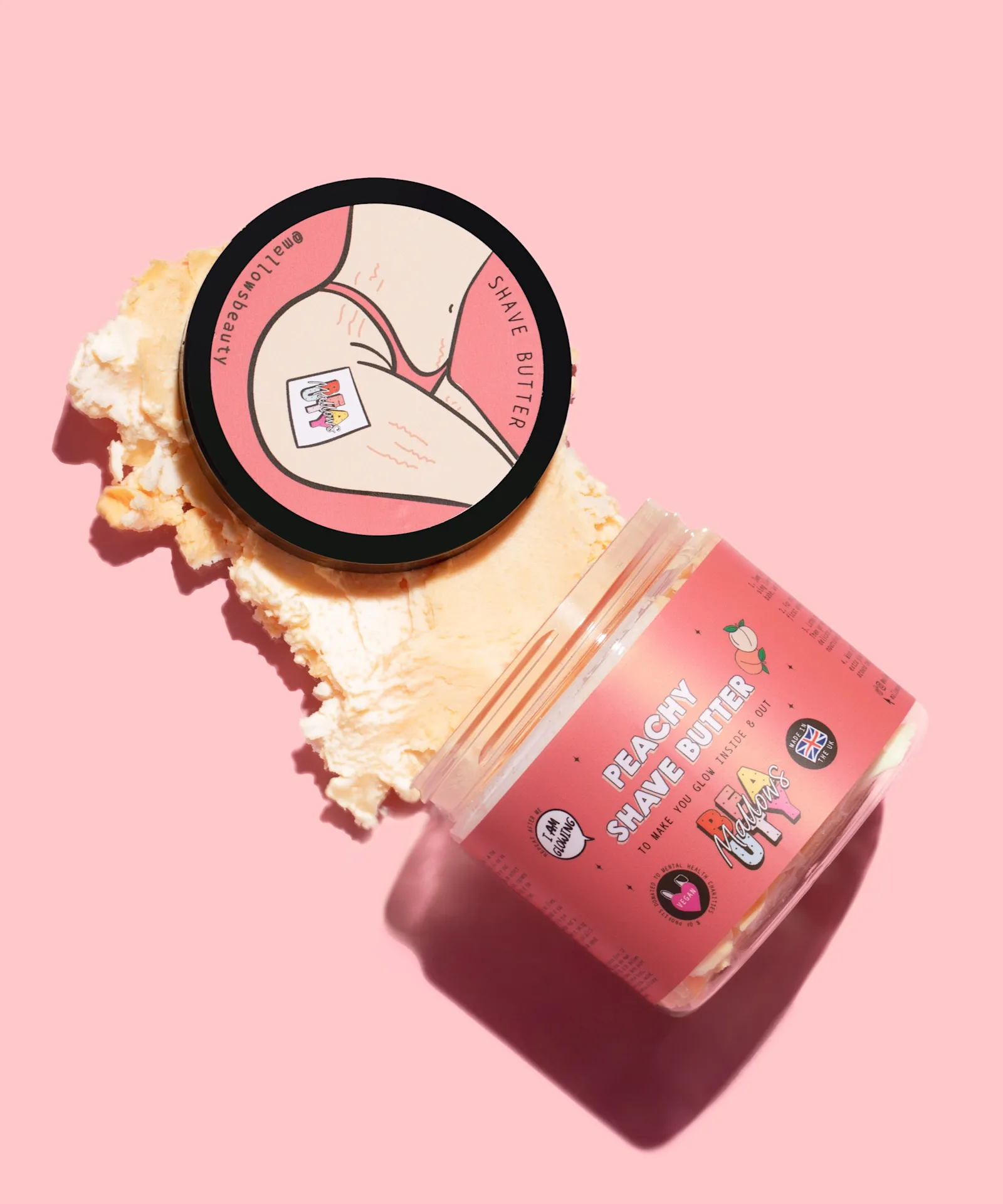 Mallows Beauty Peachy Shave Butter
 - 150 g thumbnail 2