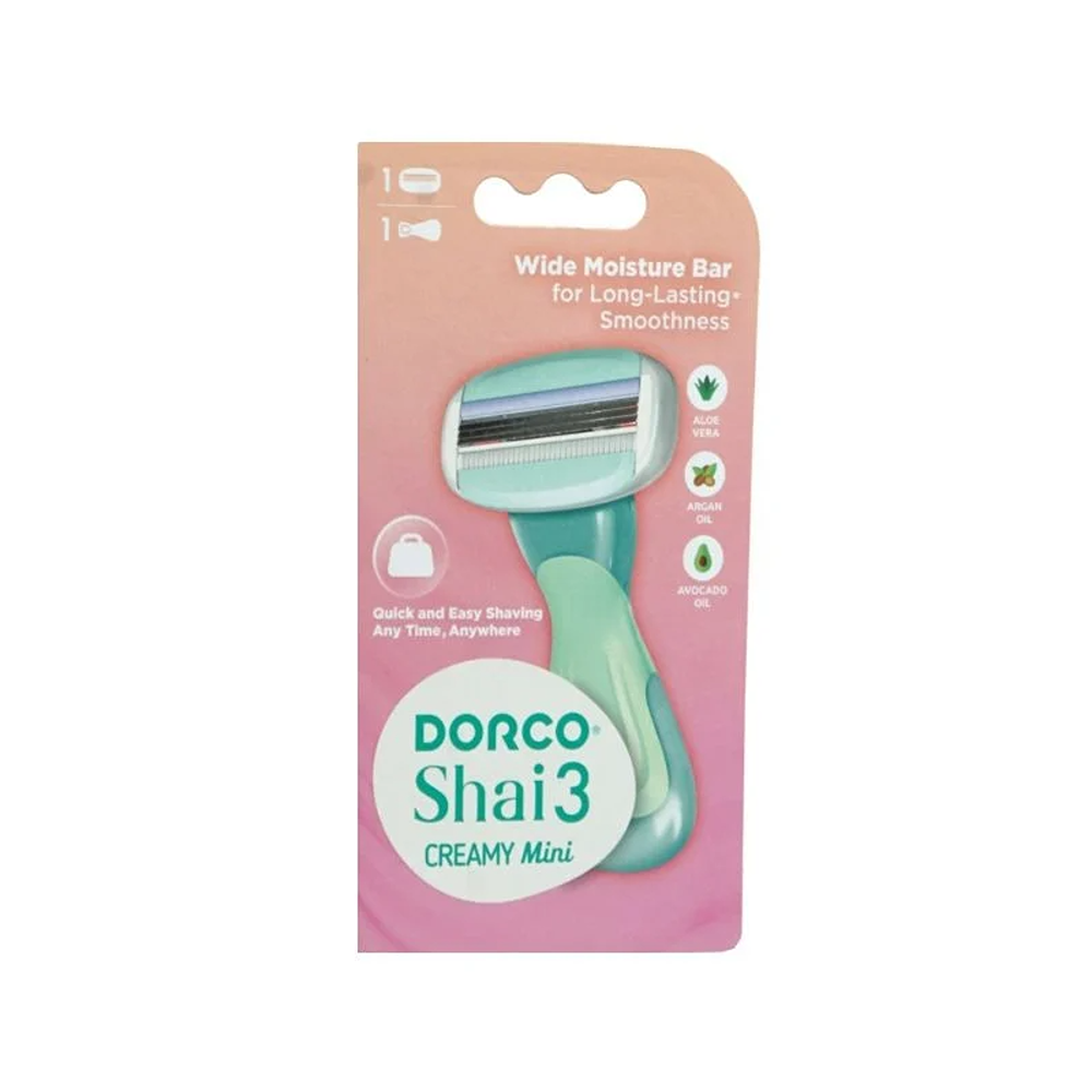 Dorco Shai 3 Creamy Mini Razor thumbnail 1