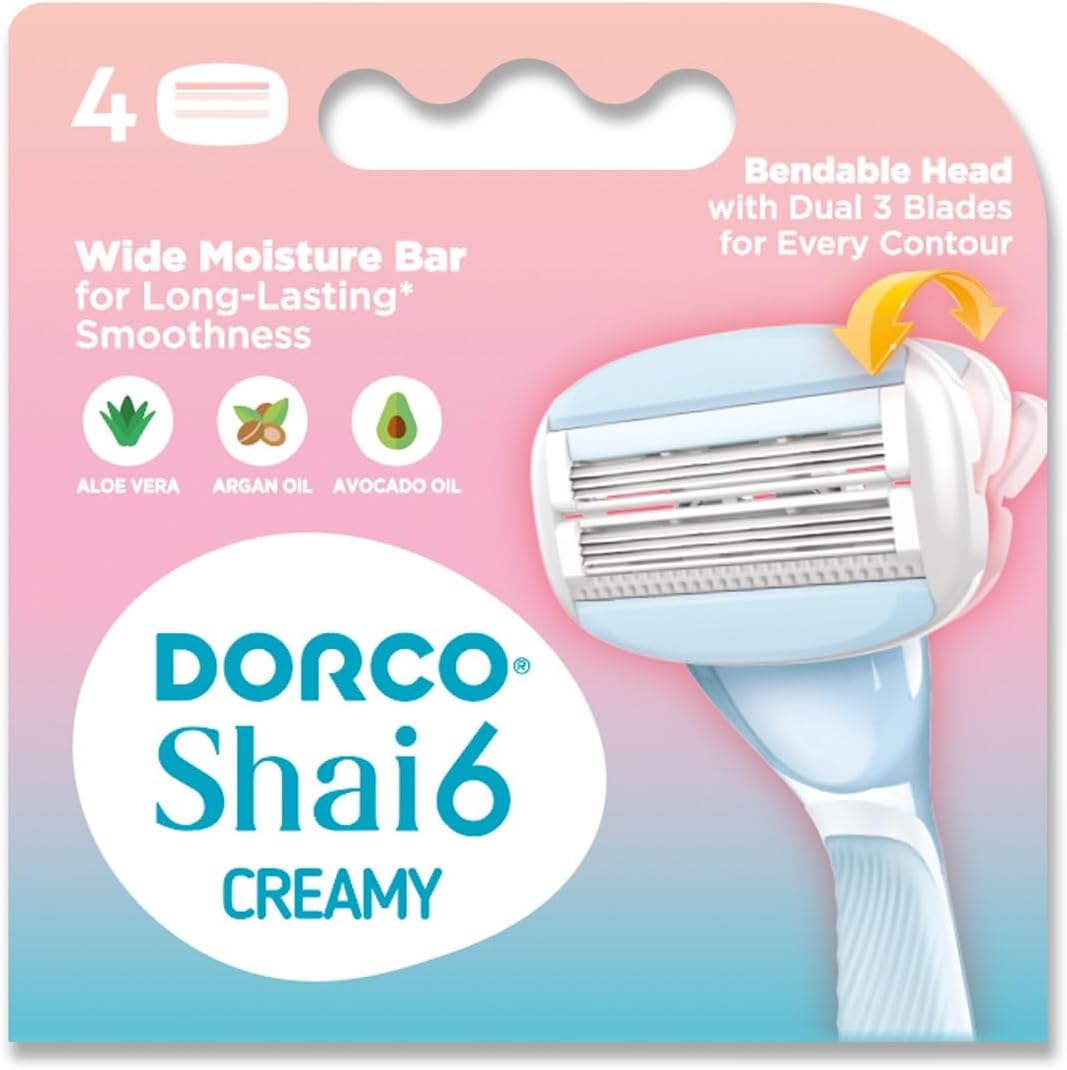 Dorco Shai 6 Creamy Cartridge - 4 pcs thumbnail 1