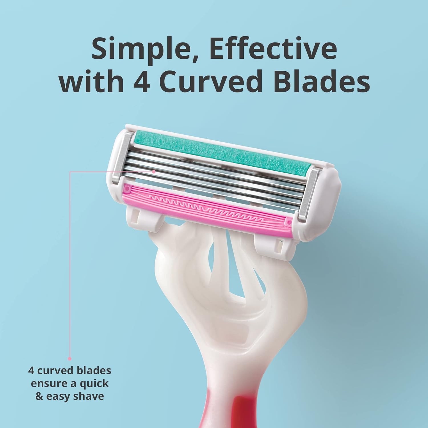 Dorco Shai 4 Disposable Razor (3+1) pcs thumbnail 4