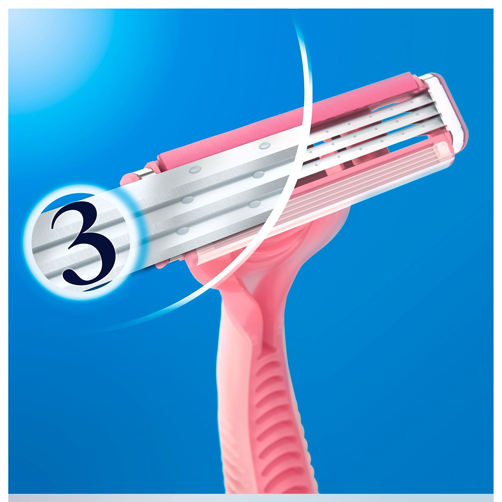 Gillette Simply Venus 3 Disposable Razor (8+4) pcs thumbnail 3