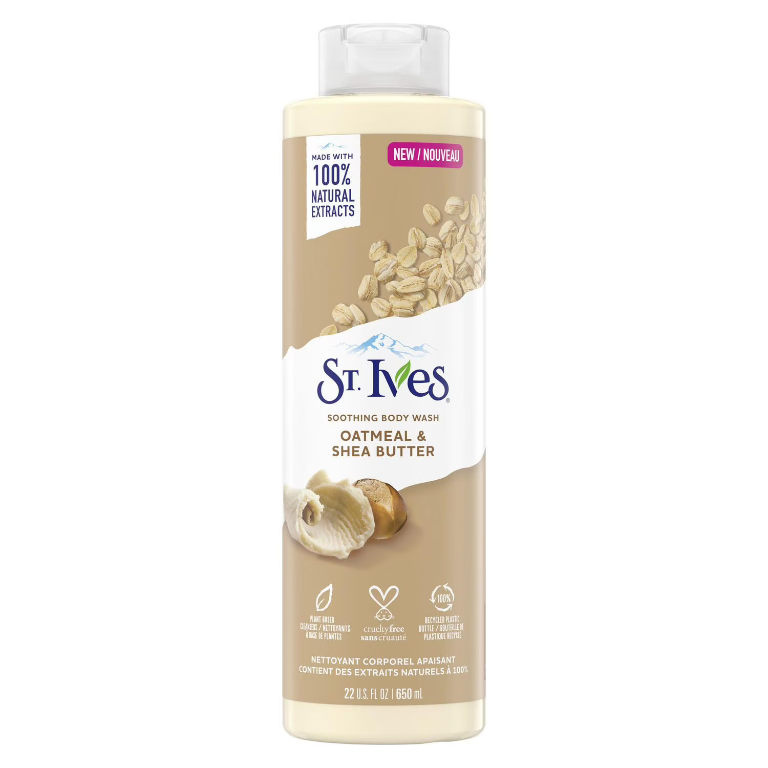 ST. Ives Oatmeal & Shea Butter Soothing Body Wash - 650 ml thumbnail 1