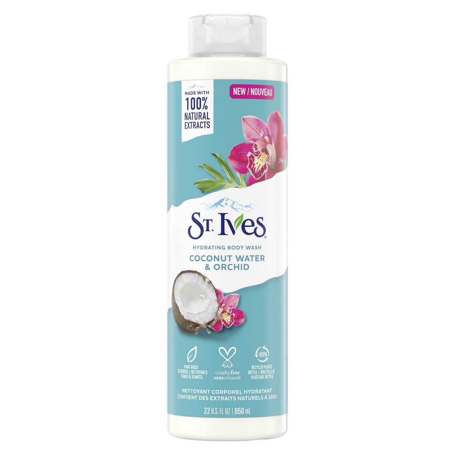 ST. Ives Coconut Water & Orchid Hydrating Body Wash  - 650 ml thumbnail 1