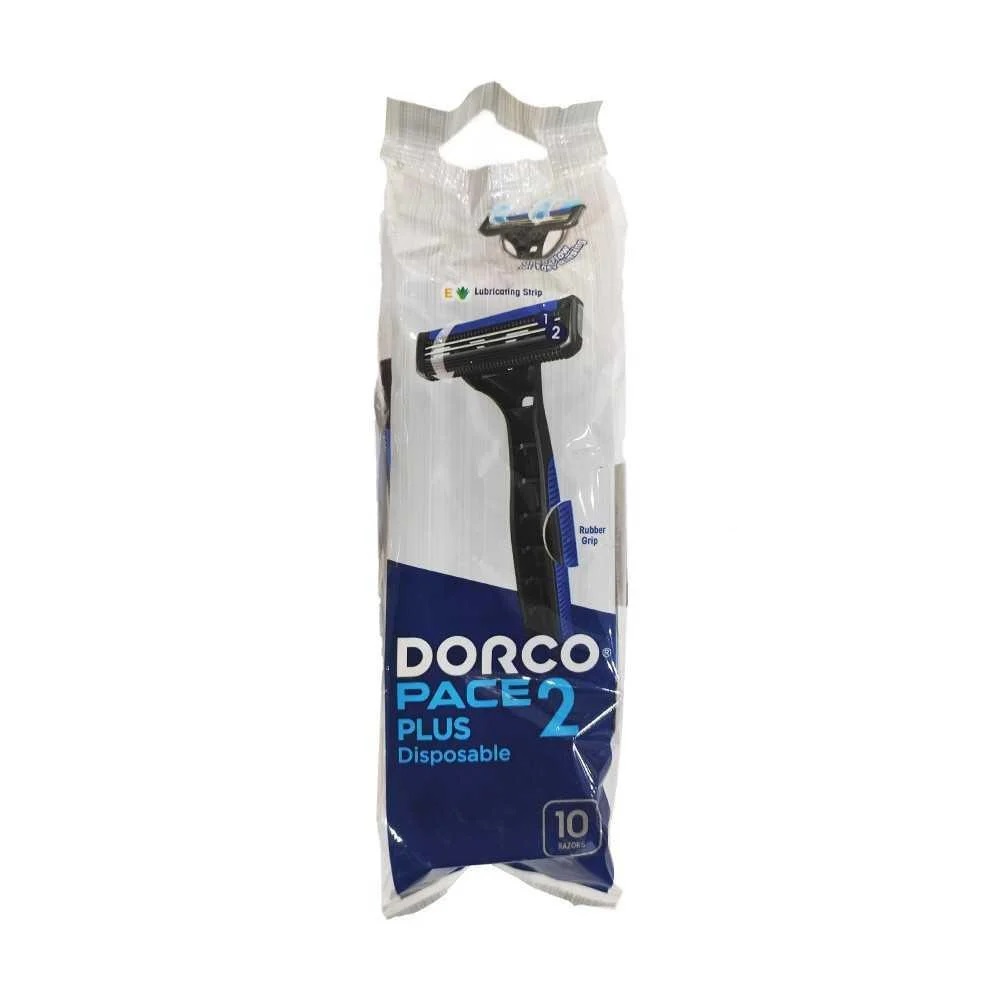 Dorco Pace 2 Plus Disposable Razor - 10 pcs thumbnail 1
