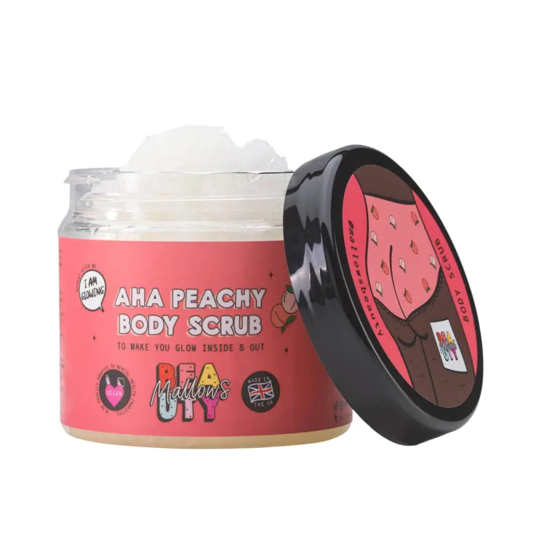 Mallows Beauty AHA Peachy Body Scrub - 200 g thumbnail 1