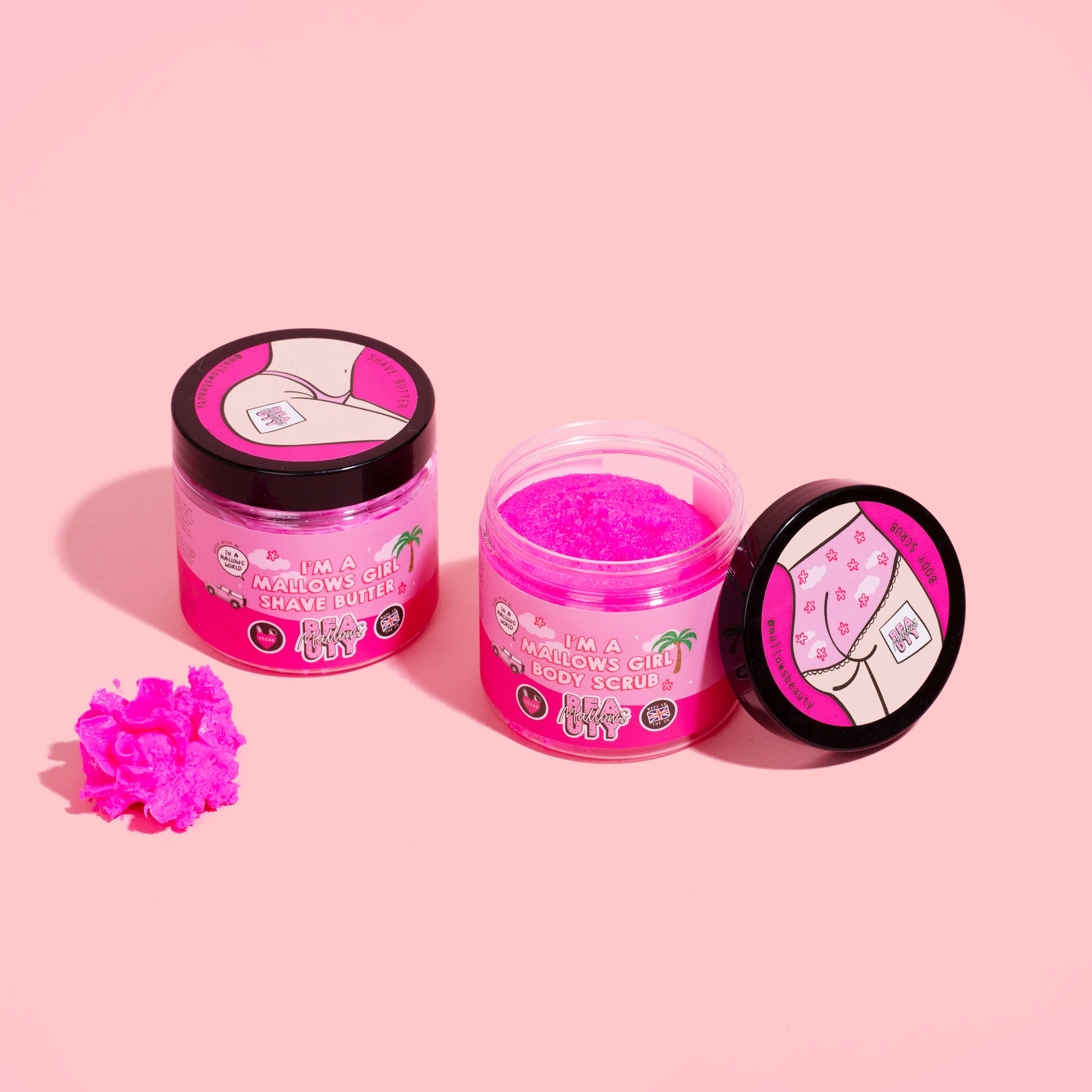 Mallows Beauty I'm a Mallows Girl Body Scrub - 240 g thumbnail 2