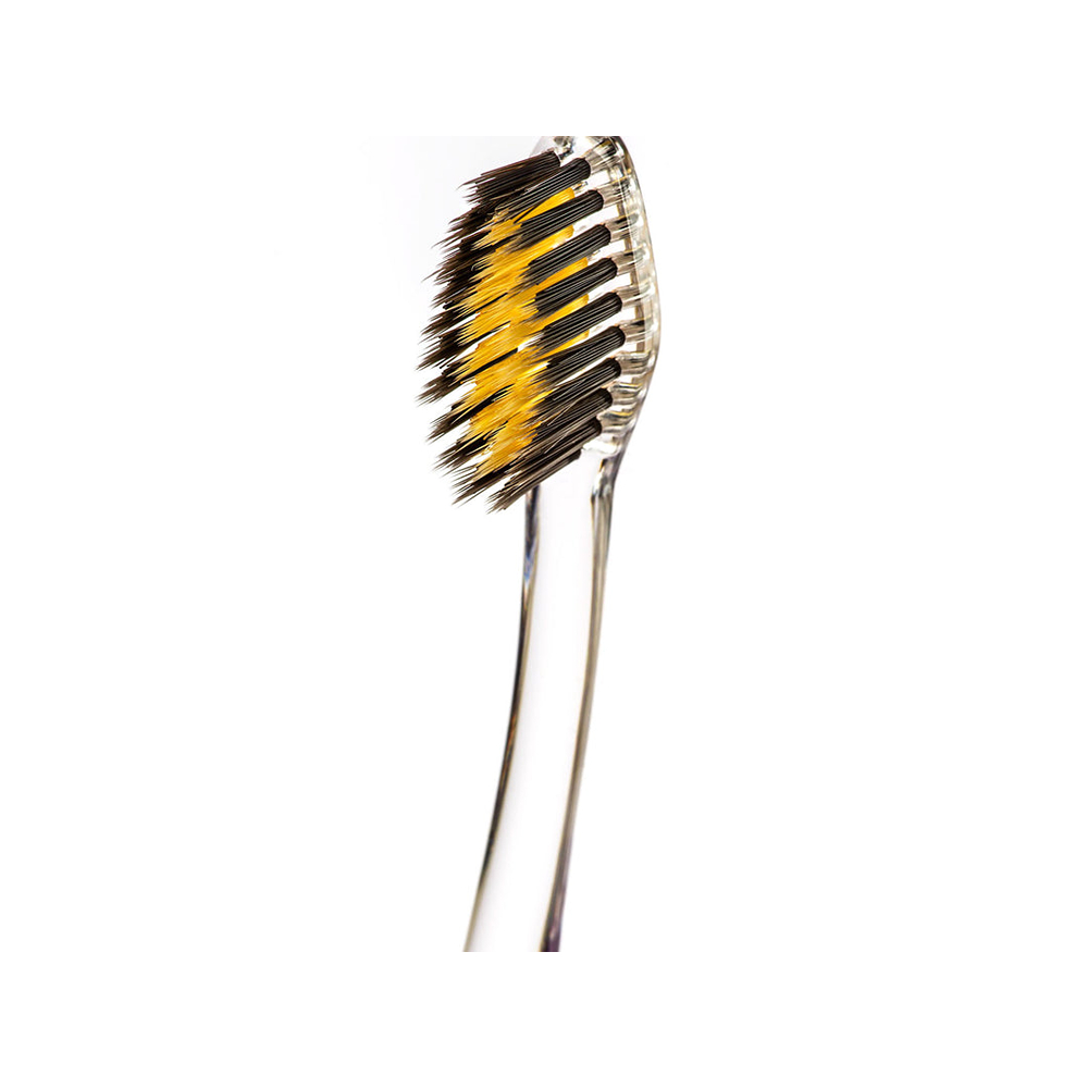 nano-b Gold & Charcoal Toothbrush Soft thumbnail 4