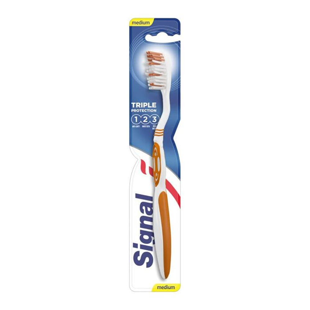 Signal Triple Protection Toothbrush Medium thumbnail 1