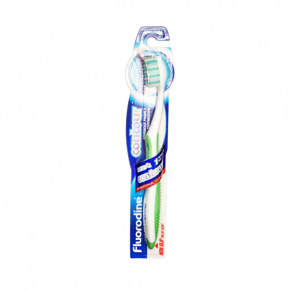 Fluorodine Active Contour Toothbrush Medium thumbnail 1