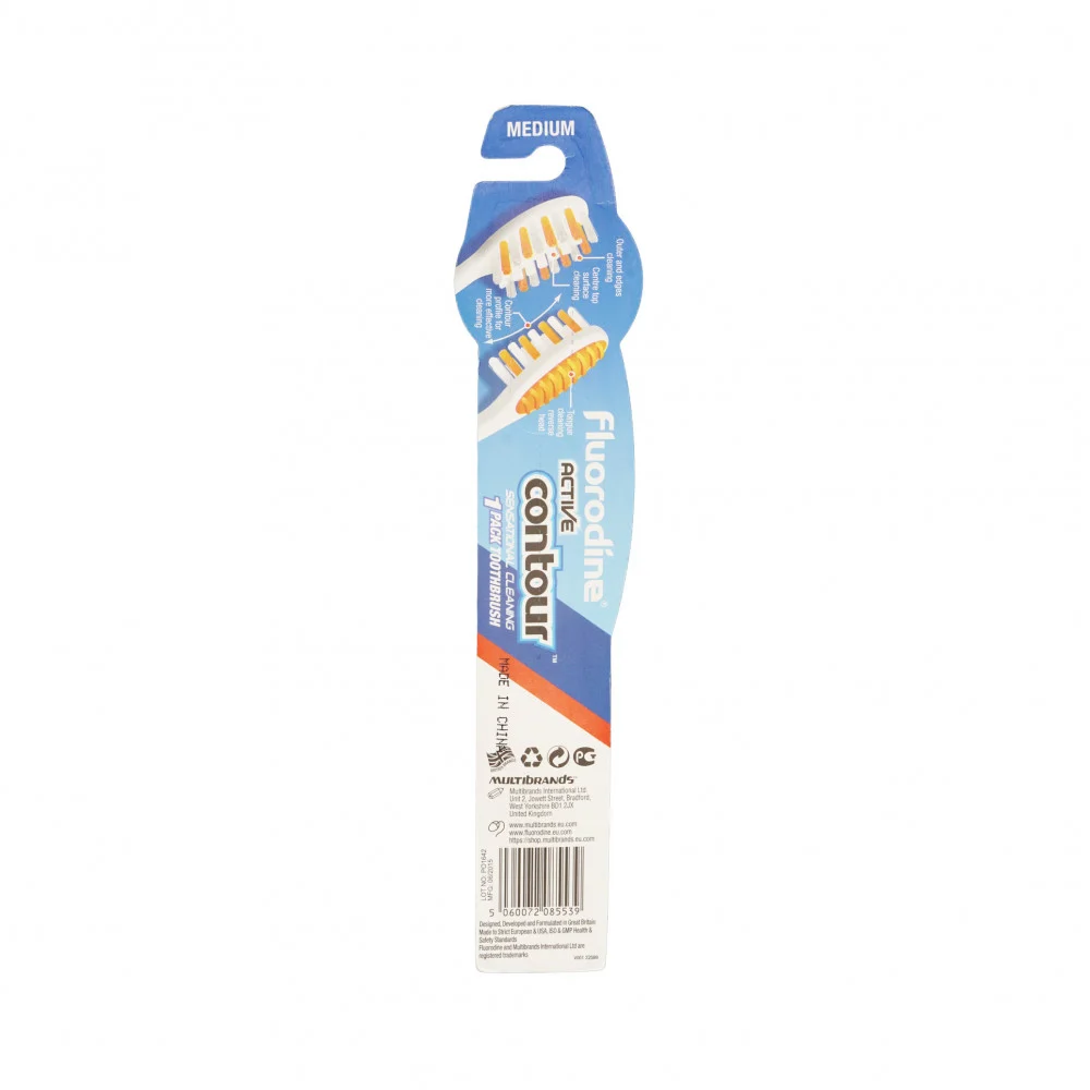 Fluorodine Active Contour Toothbrush Medium thumbnail 2