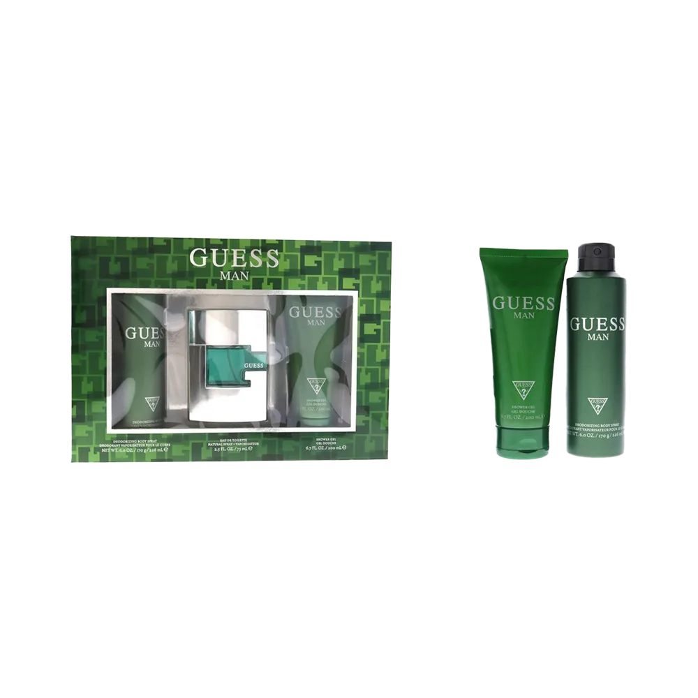 Guess Man Green Gift Set thumbnail 1