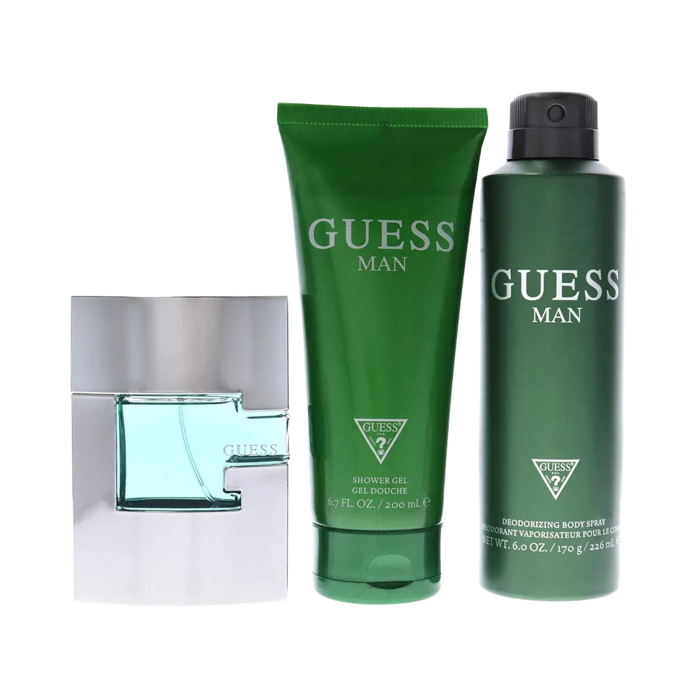 Guess Man Green Gift Set thumbnail 2
