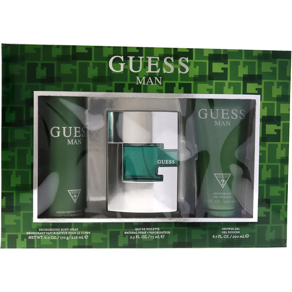Guess Man Green Gift Set thumbnail 3