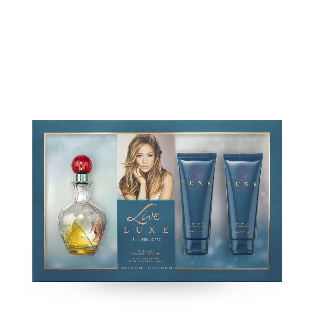 Jennifer Lopez Live Luxe Gift Set (100 ml + 75 ml + 75 ml) thumbnail 1