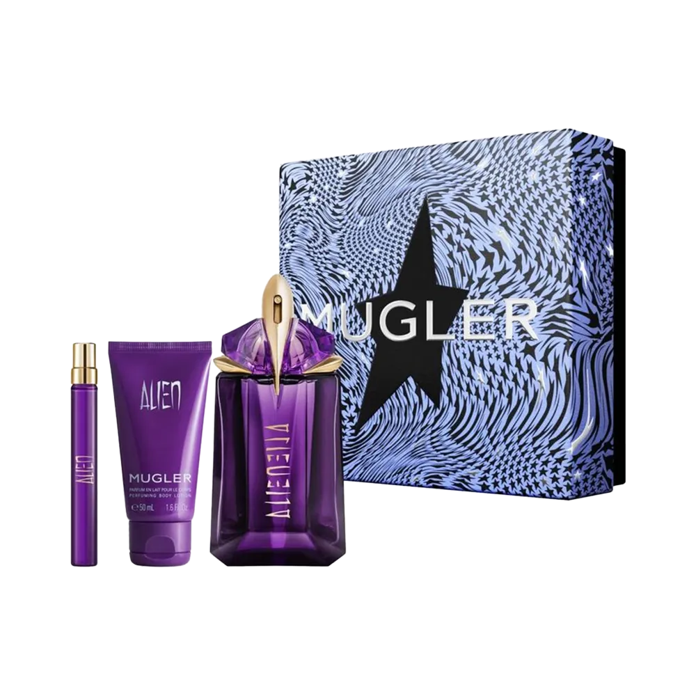 Mugler Alien Eau De Parfum Gift Set (60 ml +10 ml + 50 ml) thumbnail 1