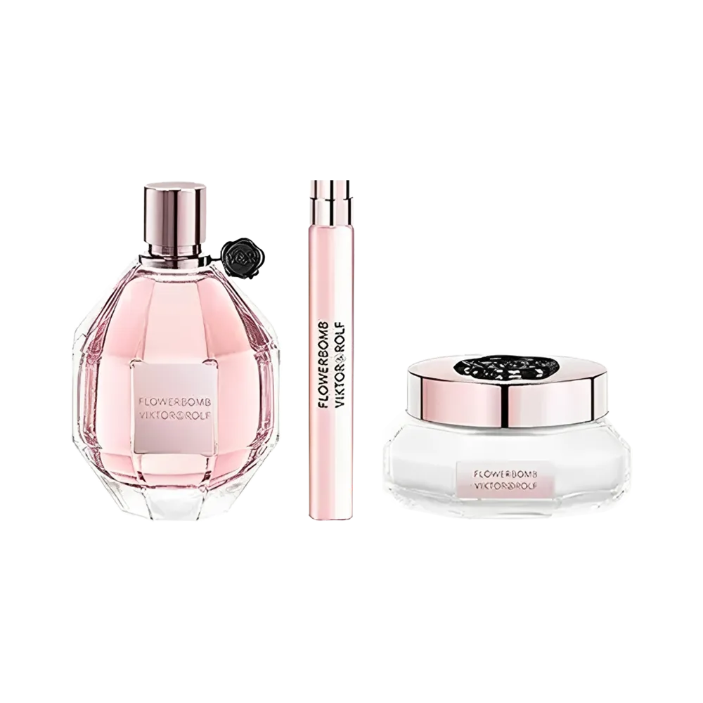 Viktor & Rolf Flowerbomb Women Gift Set (100 ml + 10 ml + 200 ml) thumbnail 2