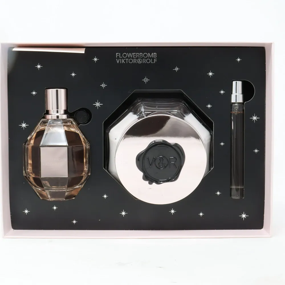 Viktor & Rolf Flowerbomb Women Gift Set (100 ml + 10 ml + 200 ml) thumbnail 5