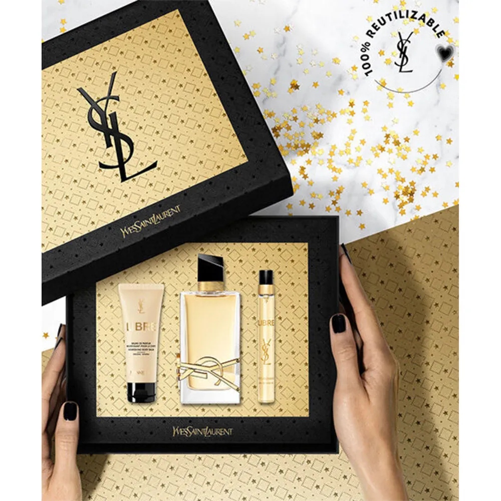 Yves Saint Laurent Libre Holiday 2022 Gift Set (90 ml + 10 ml + 50 ml) thumbnail 3