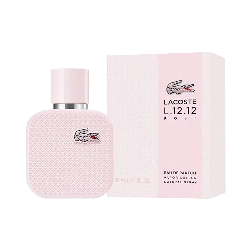 Lacoste L.12.12 Rose Eau De Parfum For Women - 35 ml thumbnail 2