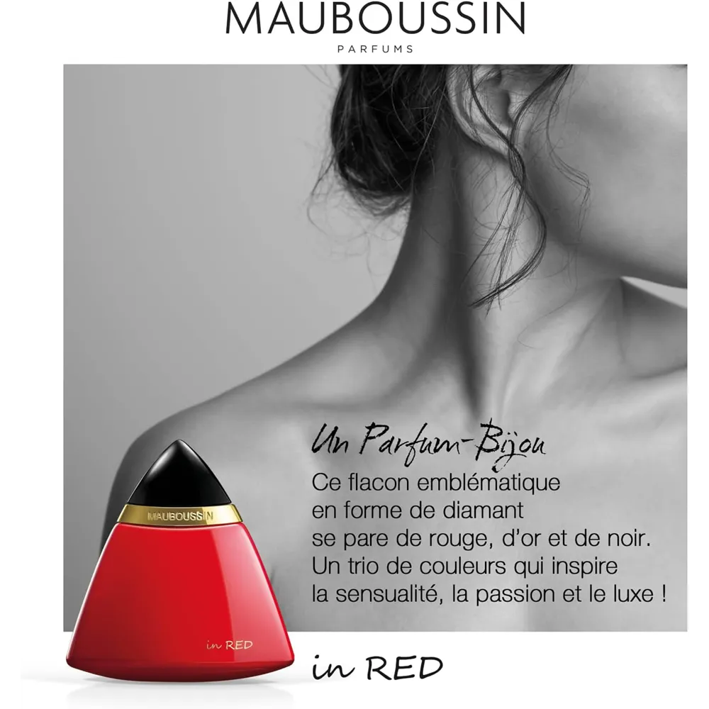 Mauboussin in Red Eau De Parfum For Women - 100 ml thumbnail 6