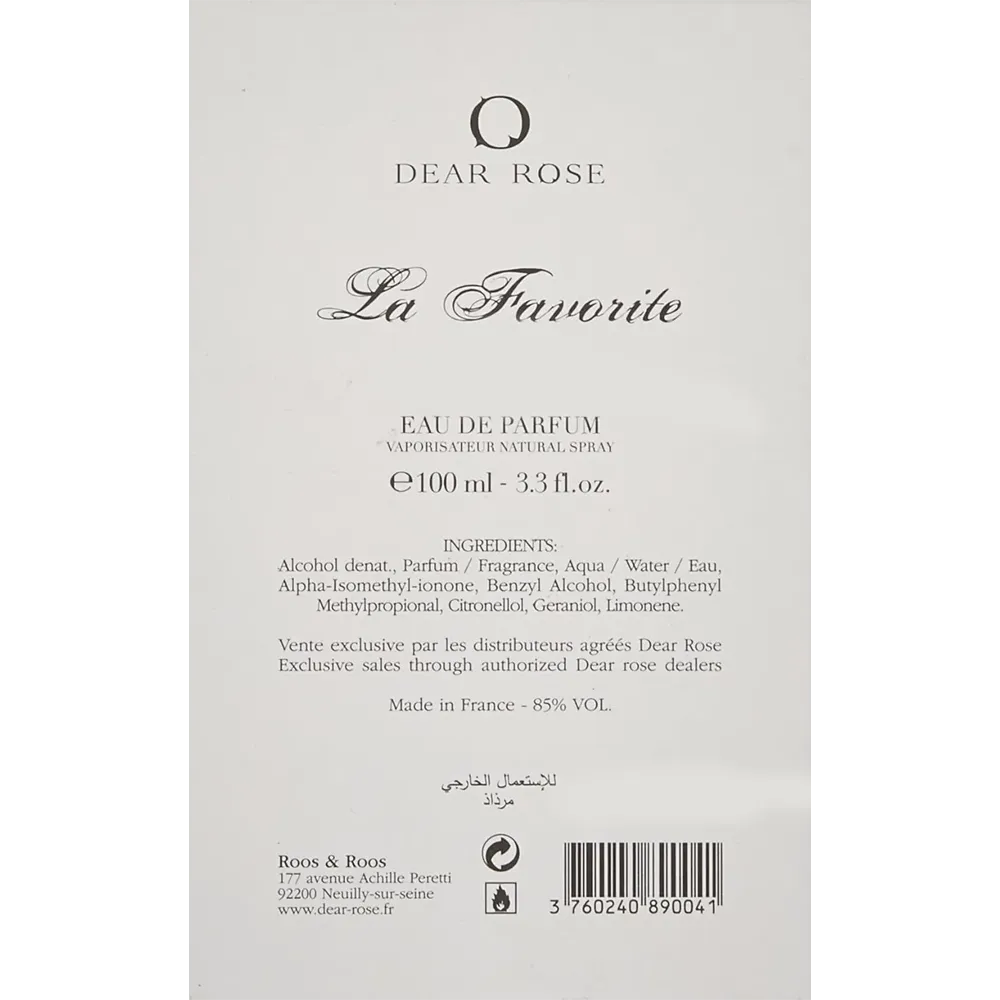 ROOS & ROOS La Favorite Edp 100Ml Eau De Parfum - 100 ml thumbnail 4