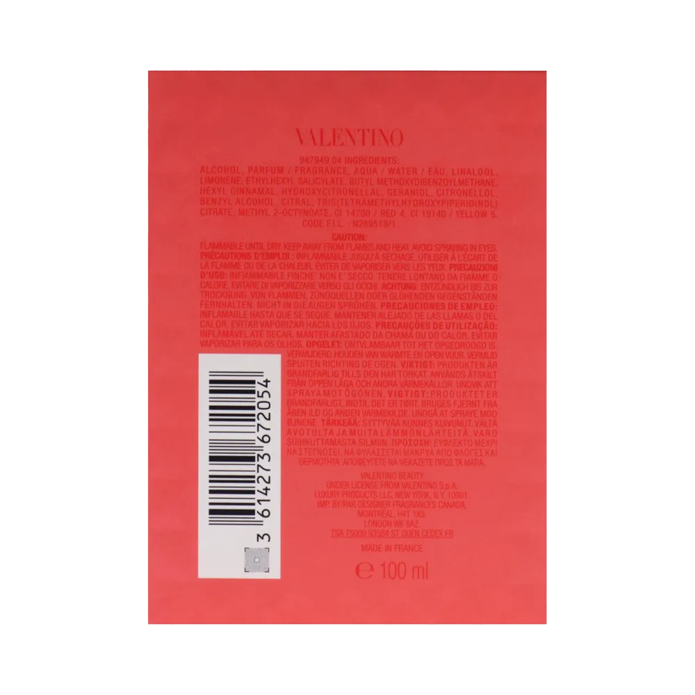 Valentino Donna Born In Roma Coral Fantasy Eau De Parfum For Women - 100 ml thumbnail 7