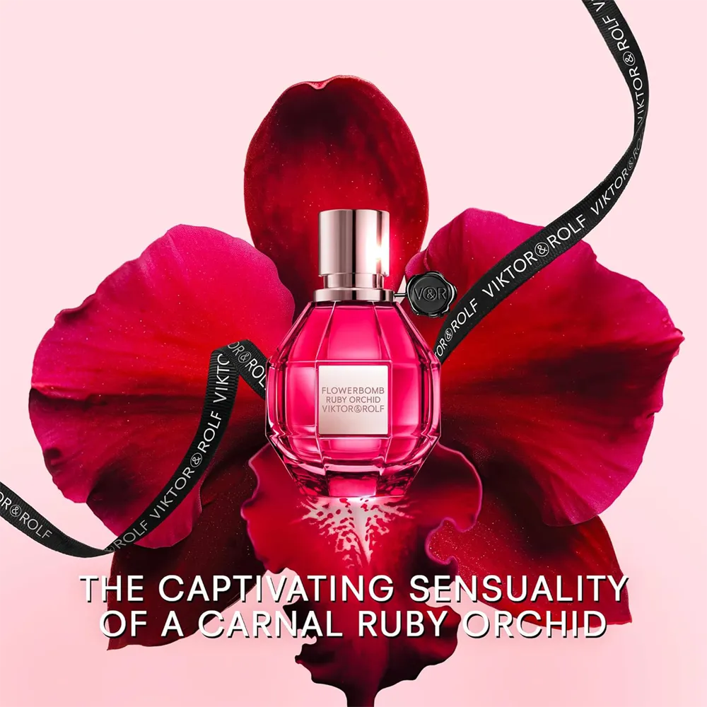 Viktor & Rolf Flowerbomb Ruby Orchid Eau De Parfum For Women - 100 ml thumbnail 3