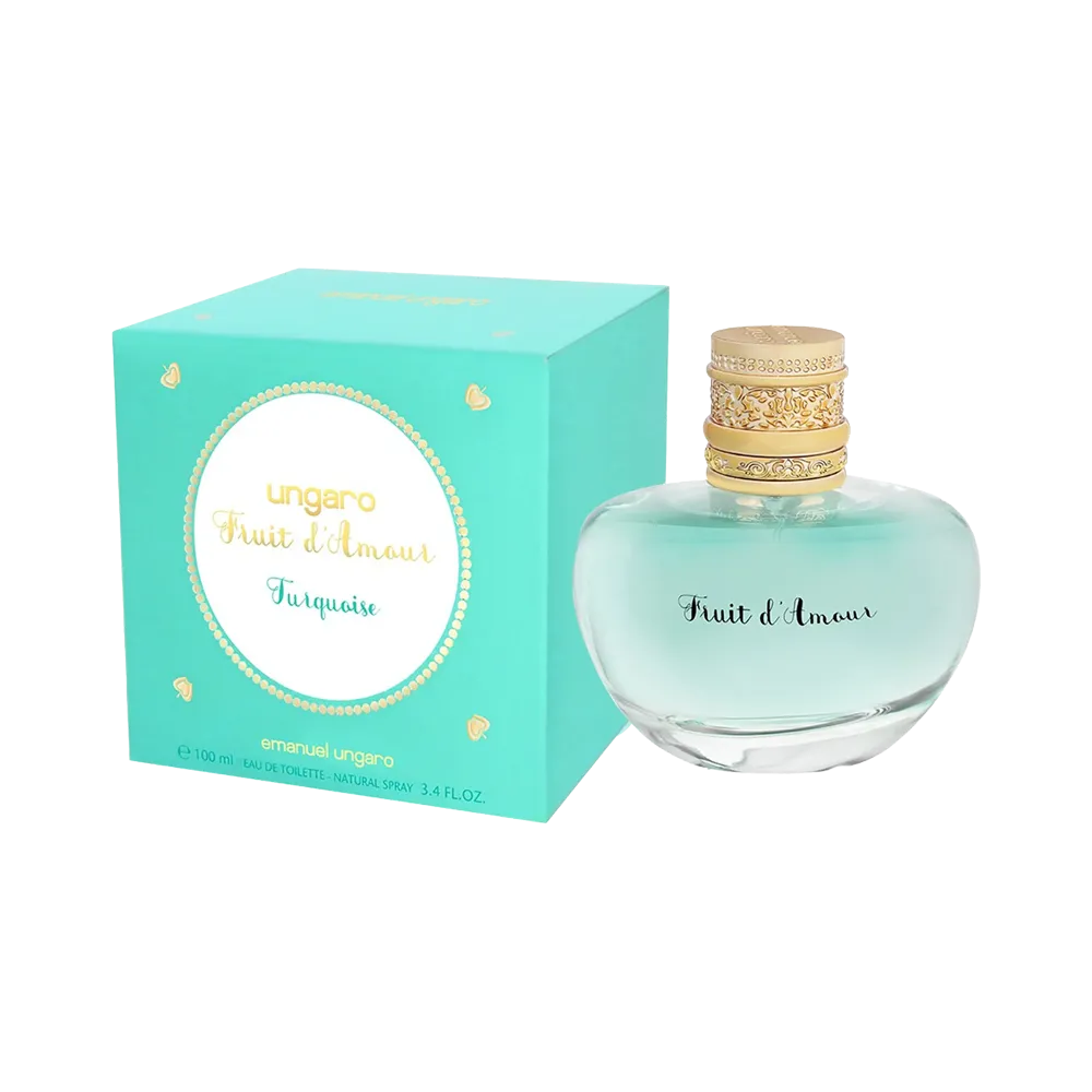 Emanuel Ungaro Fruit D'Amour Turquoise Eau De Toilette - 100 ml thumbnail 2