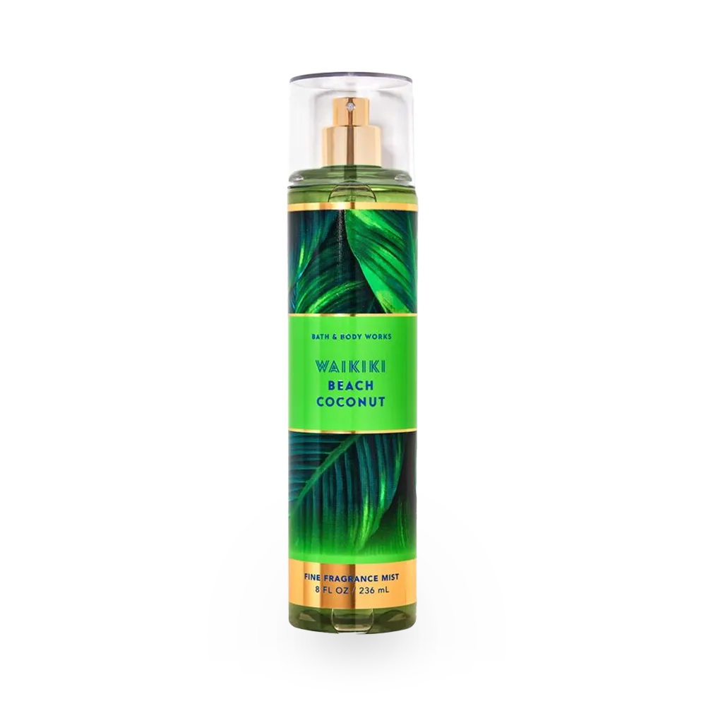 Bath & Body Works Waikiki Beach Coconut Fine Fragrance Mist - 236 ml thumbnail 1
