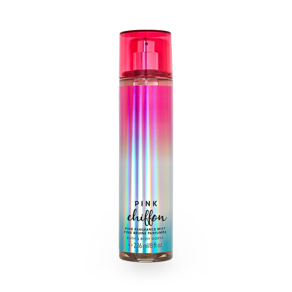 Bath & Body Works Pink Chiffon Fine Fragrance Body Mist - 236 ml thumbnail 1