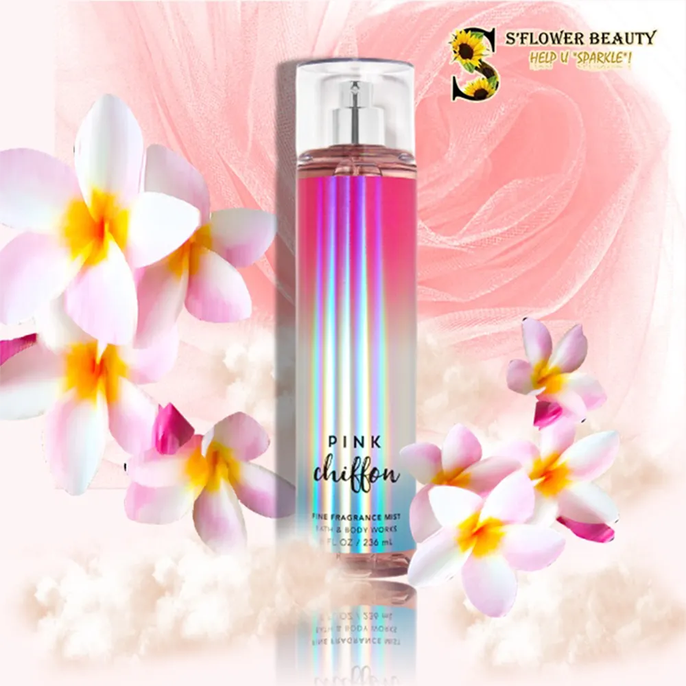 Bath & Body Works Pink Chiffon Fine Fragrance Body Mist - 236 ml thumbnail 2