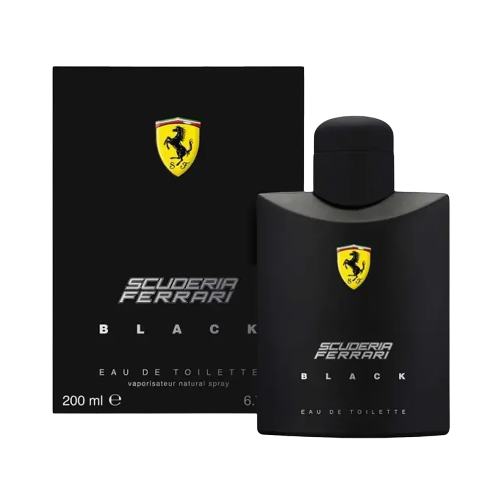 Ferrari Scuderia Black Eau De Toilette - 200 ml thumbnail 2