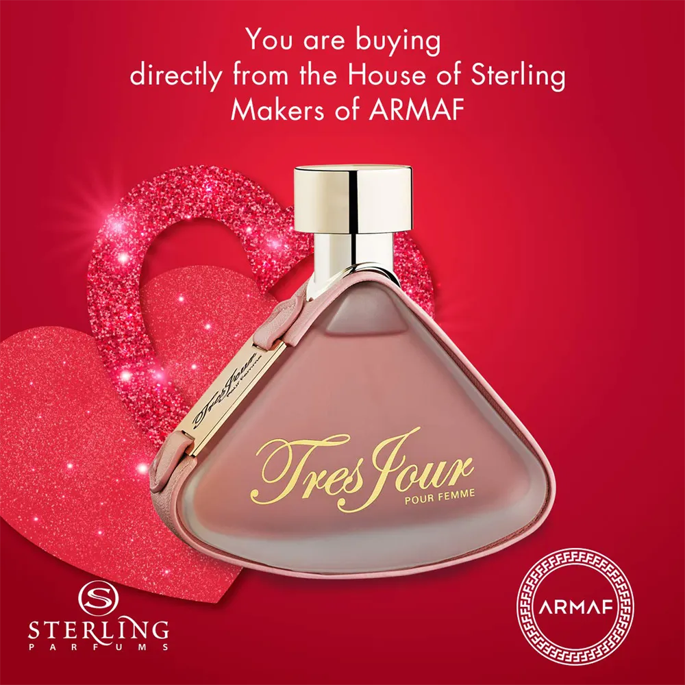 ARMAF Tres Jour Pour Femme Eau De Parfum - 100ml thumbnail 3