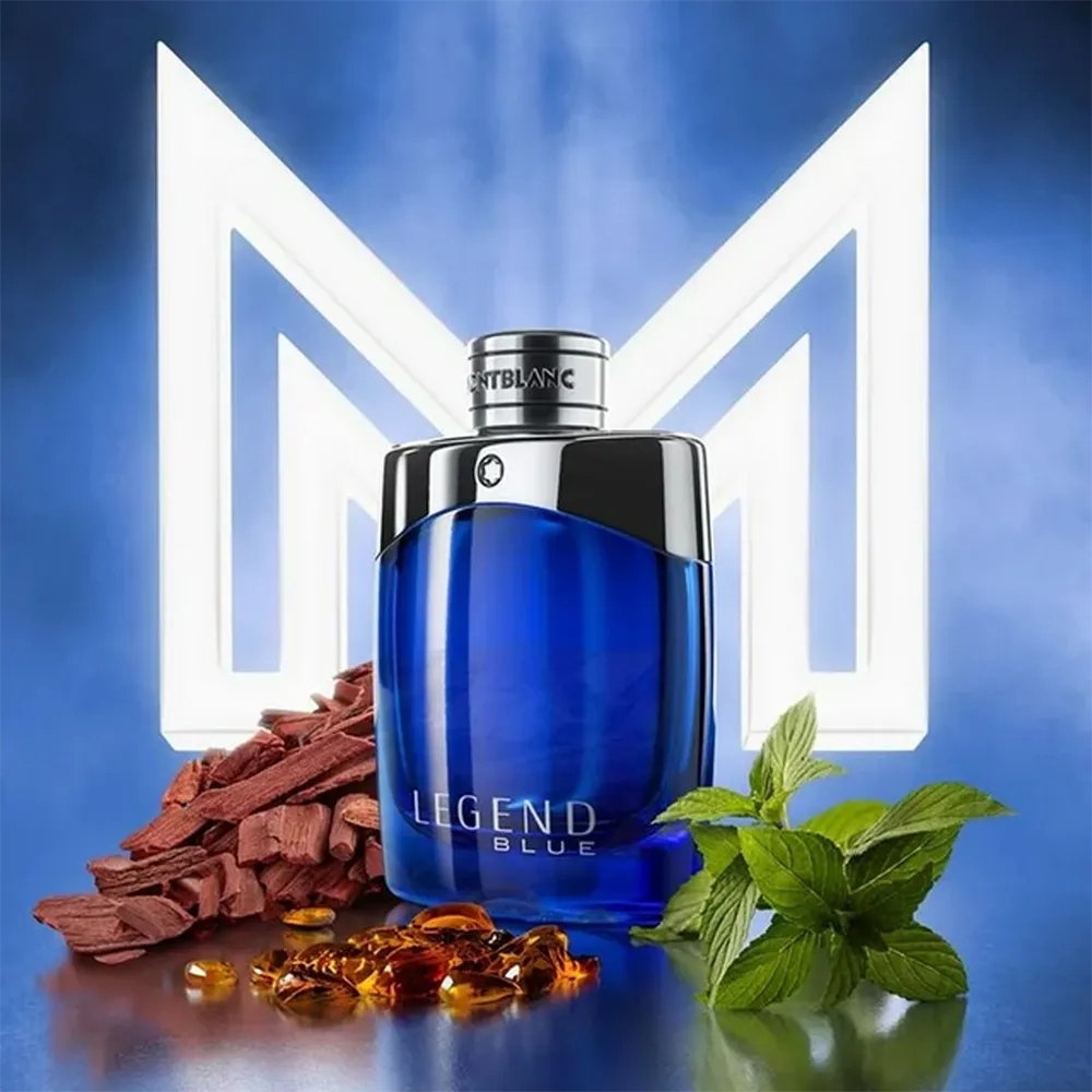 Montblanc Legend Blue Eau De Parfum - 100 ml thumbnail 4