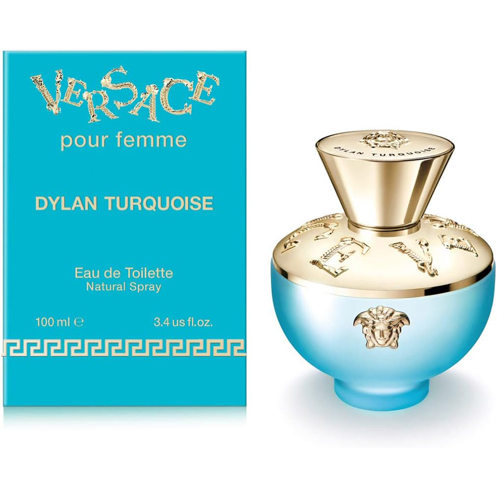 Versace Dylan Turquoise Eau De Toilette - 100 ml thumbnail 2