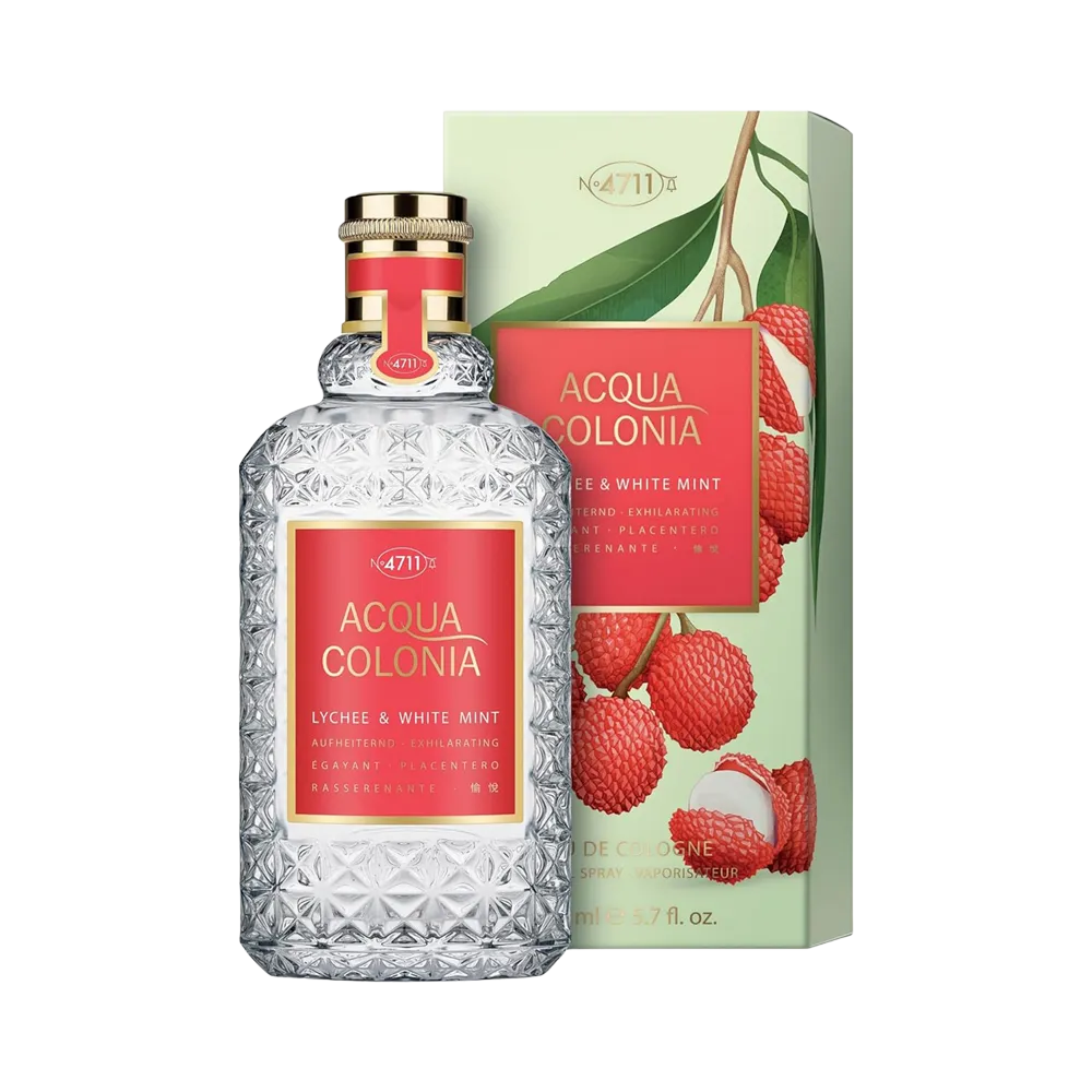 4711 Acqua Colonia Lychee & White Mint Eau De Cologne - 170 ml thumbnail 2
