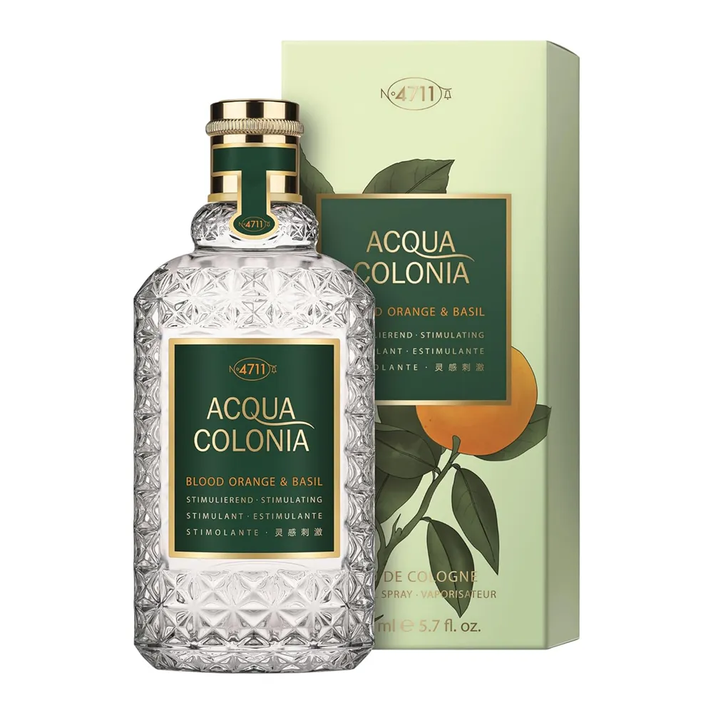 4711 Aqua Colonia Blood Orange & Basil Eau De Cologne - 170 ml thumbnail 2